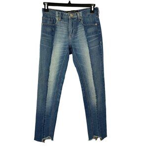 Express Jeans Women's Denim Multi-Pattern Jeans